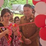 Bunda PAUD Mitra Stefa Kandoli Antou Resmikan Gedung Bermain TK GMIM Efrata Liwutung